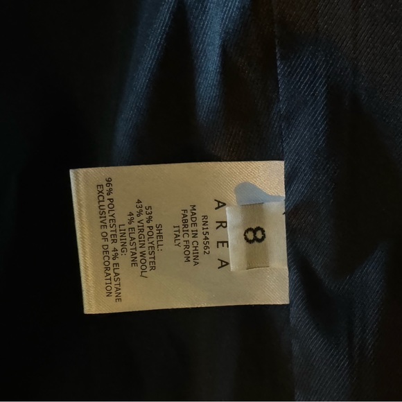 AREA Crystal Embellished Maxi Dress - Picture 8 of 8